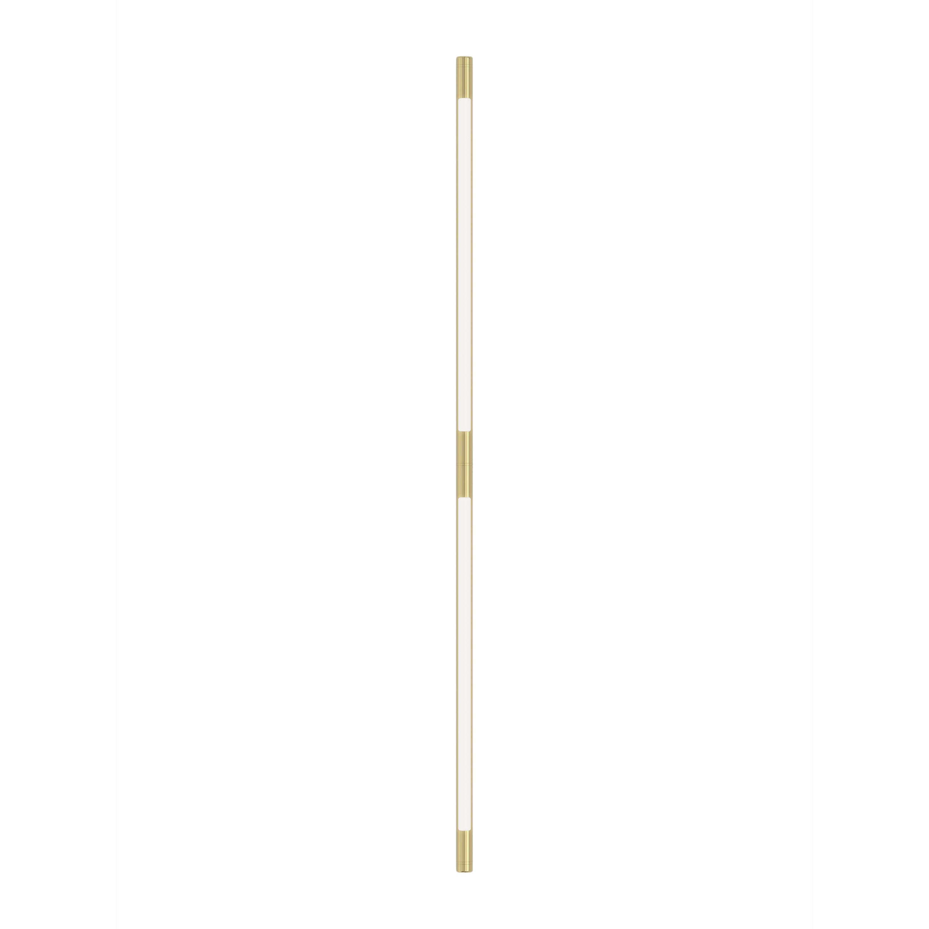 Pipeline 125.2 Linear Ceiling/Wall Light: Brass