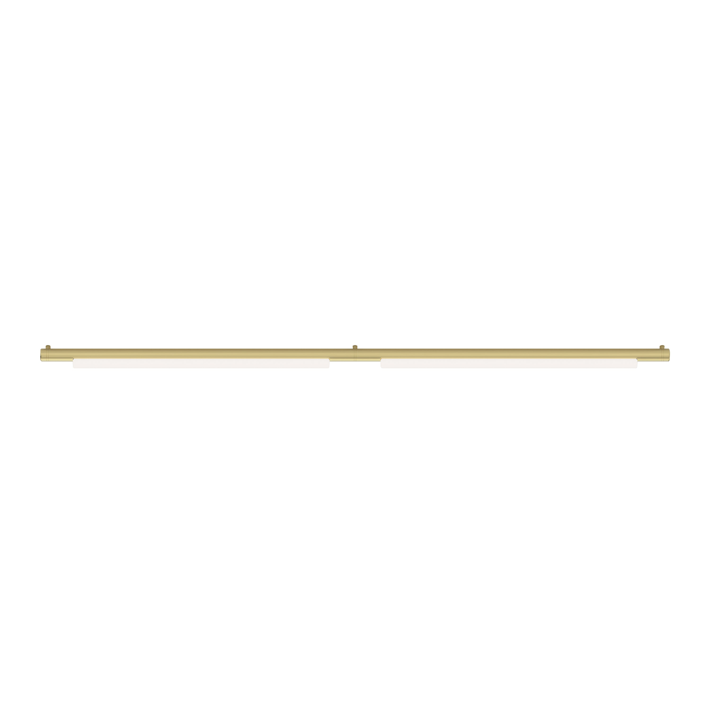 Pipeline 125.2 Linear Ceiling/Wall Light: Brass