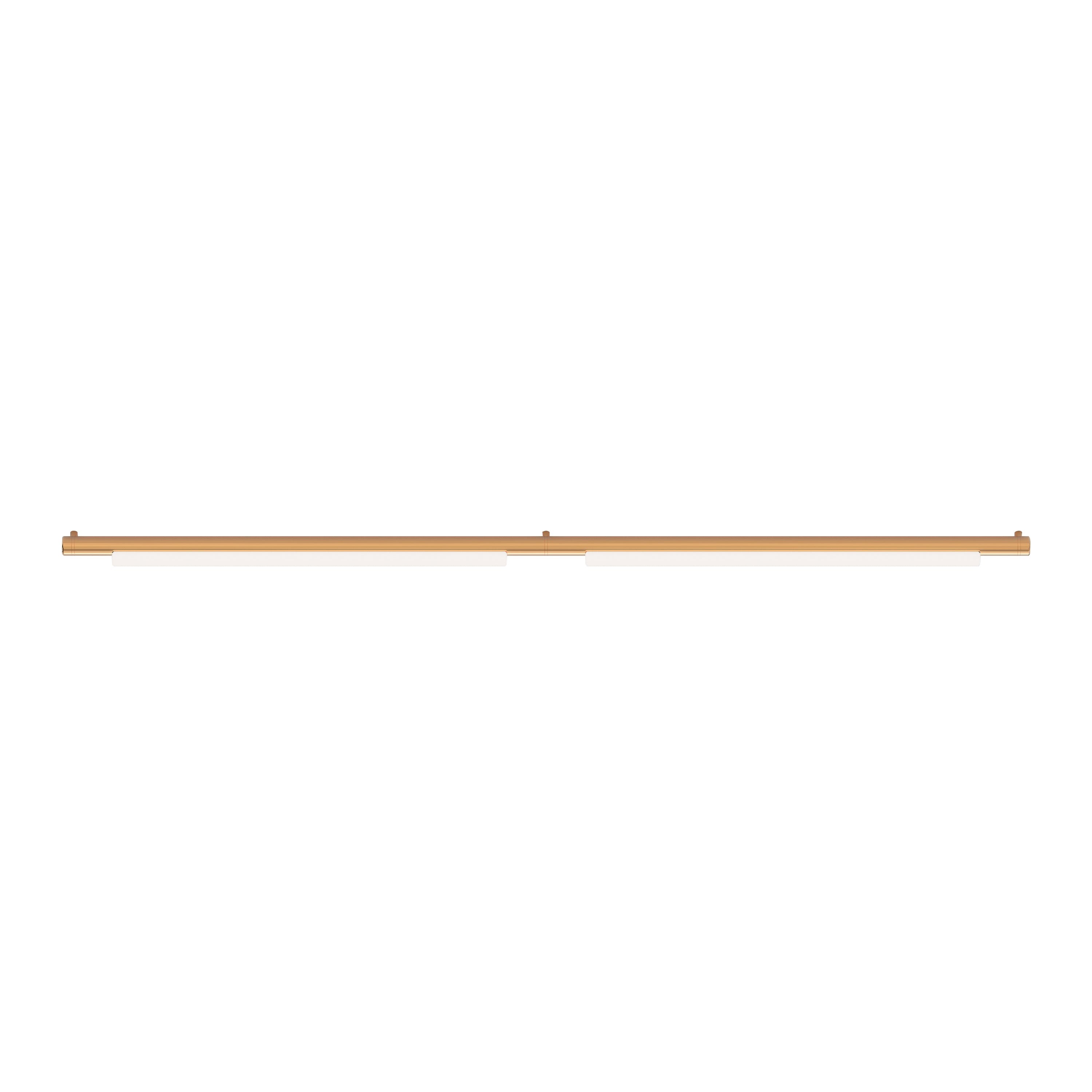 Pipeline 125.2 Linear Ceiling/Wall Light: Copper