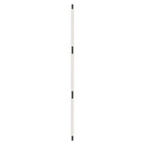 Pipeline 125.3 Linear Ceiling/Wall Light: Black