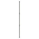 Pipeline 125.3 Linear Ceiling/Wall Light: Black
