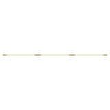 Pipeline 125.3 Linear Ceiling/Wall Light: Brass