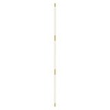 Pipeline 125.3 Linear Ceiling/Wall Light: Brass