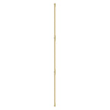 Pipeline 125.3 Linear Ceiling/Wall Light: Brass