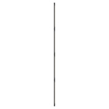 Pipeline 125.4 Linear Ceiling/Wall Light: Black