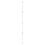 Pipeline 125.4 Linear Ceiling/Wall Light: Brass