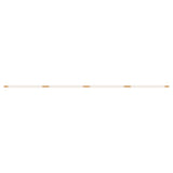 Pipeline 125.4 Linear Ceiling/Wall Light: Copper