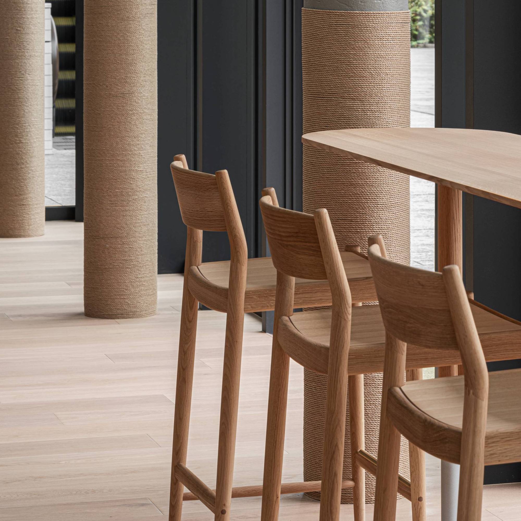 Minatomirai Cafe Bar + Counter Stool N-BS01