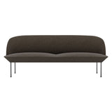 Oslo 3-Seater Sofa: Black