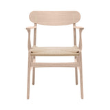 CH26 Dining Chair: Natural + Soaped Oak