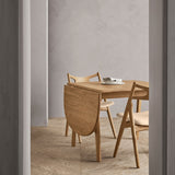 CH29P Sawbuck Chair: Oak