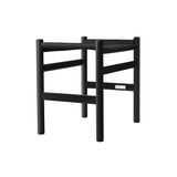CH53 Footstool: High + Black + Black Beech