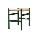 CH53 Footstool: High + Natural + Green Beech