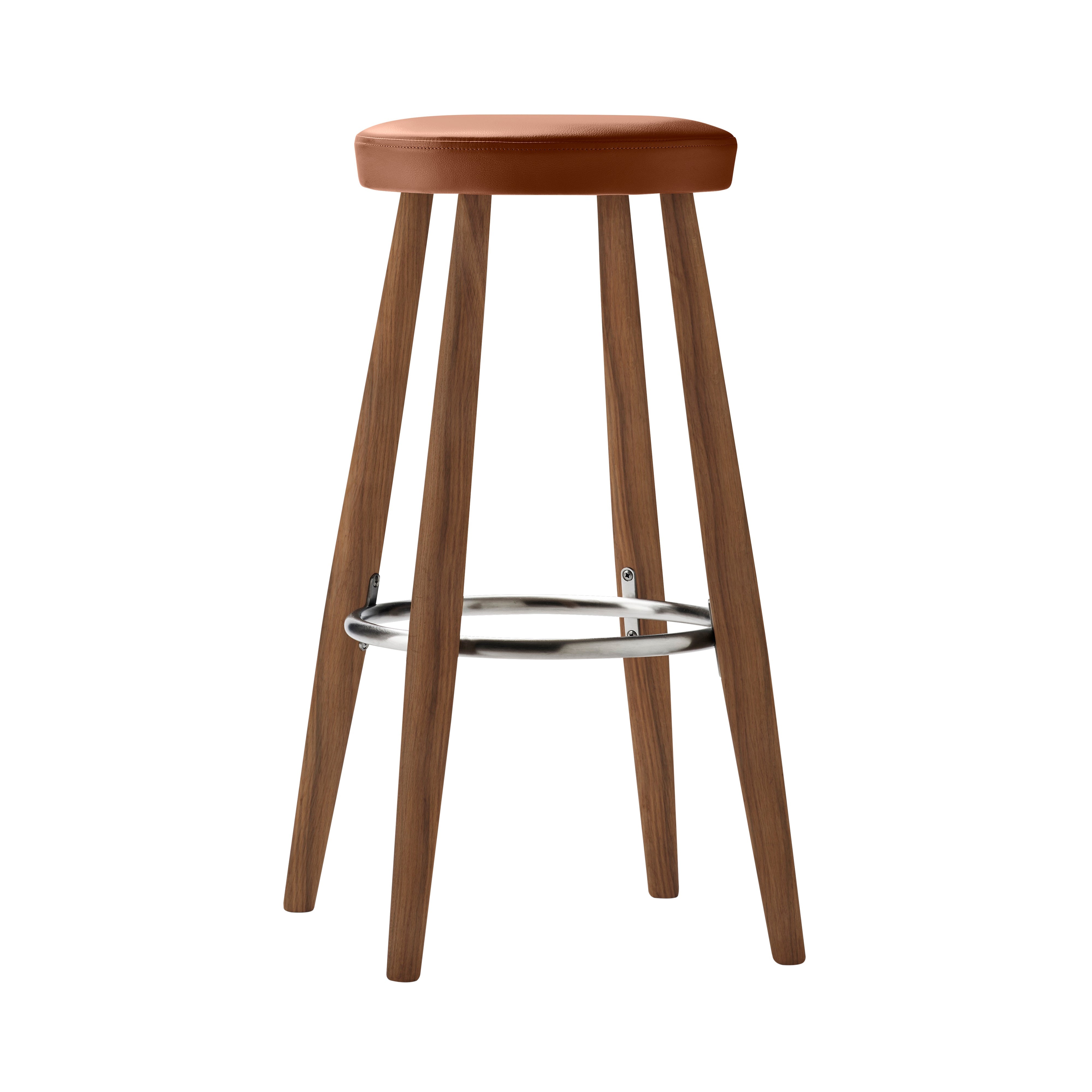 CH56 Bar + CH58 Counter Stool: Bar + Oiled Walnut
