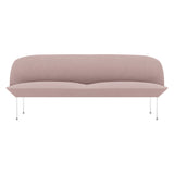 Oslo 3-Seater Sofa: Chrome
