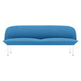 Oslo 3-Seater Sofa: Chrome