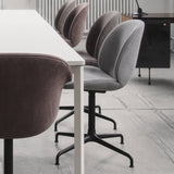 Beetle Meeting Chair: 4-Star Swivel Base + Full Upholstery