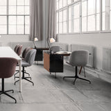 Beetle Meeting Chair: 4-Star Swivel Base + Full Upholstery
