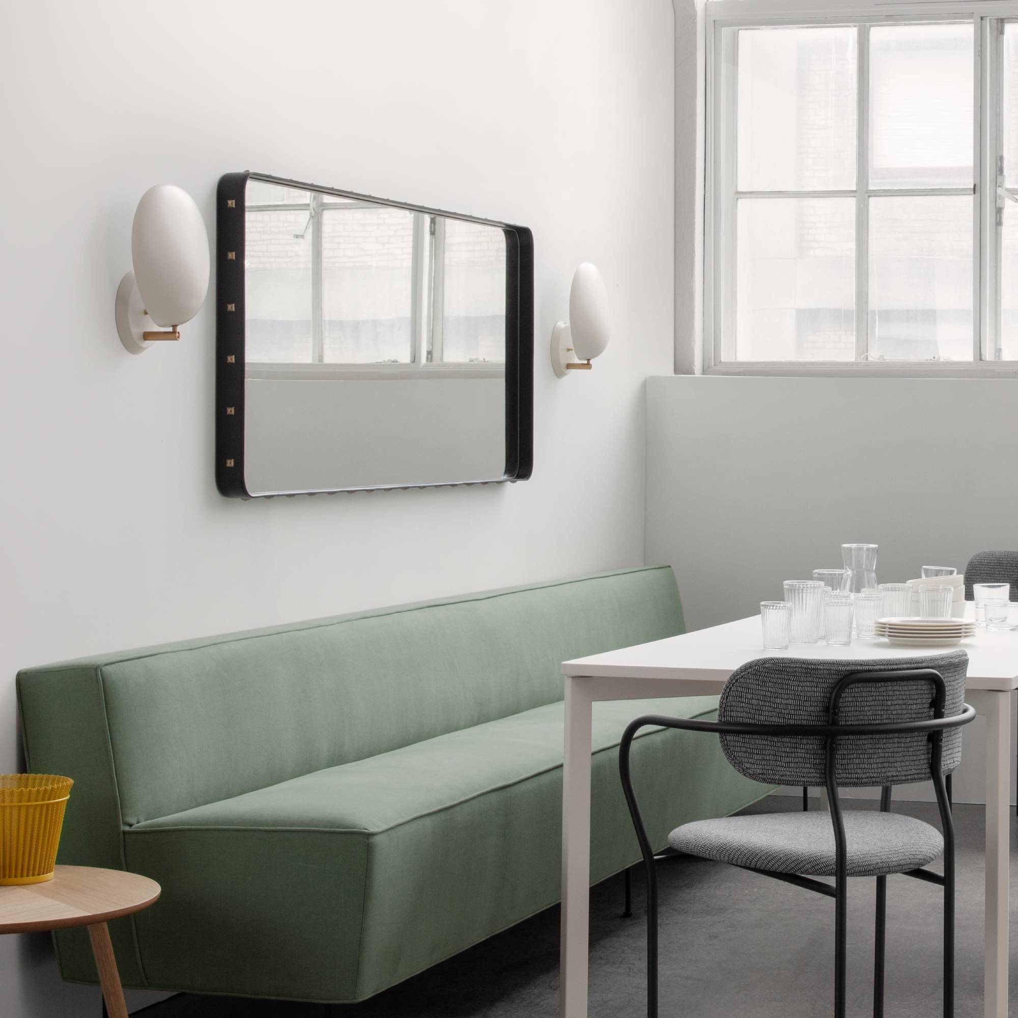 Adnet Rectangular Wall Mirror