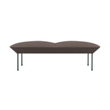 Oslo Bench: Dark Grey