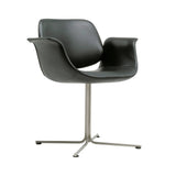 Flamingo Chair with Swivel Base
: Brushed Stainless Steel + Fixed