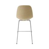 Eyes 4 Leg Barstool: Chrome Base: Bar Height