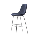Eyes 4 Leg Barstool: Chrome Base: Bar Height