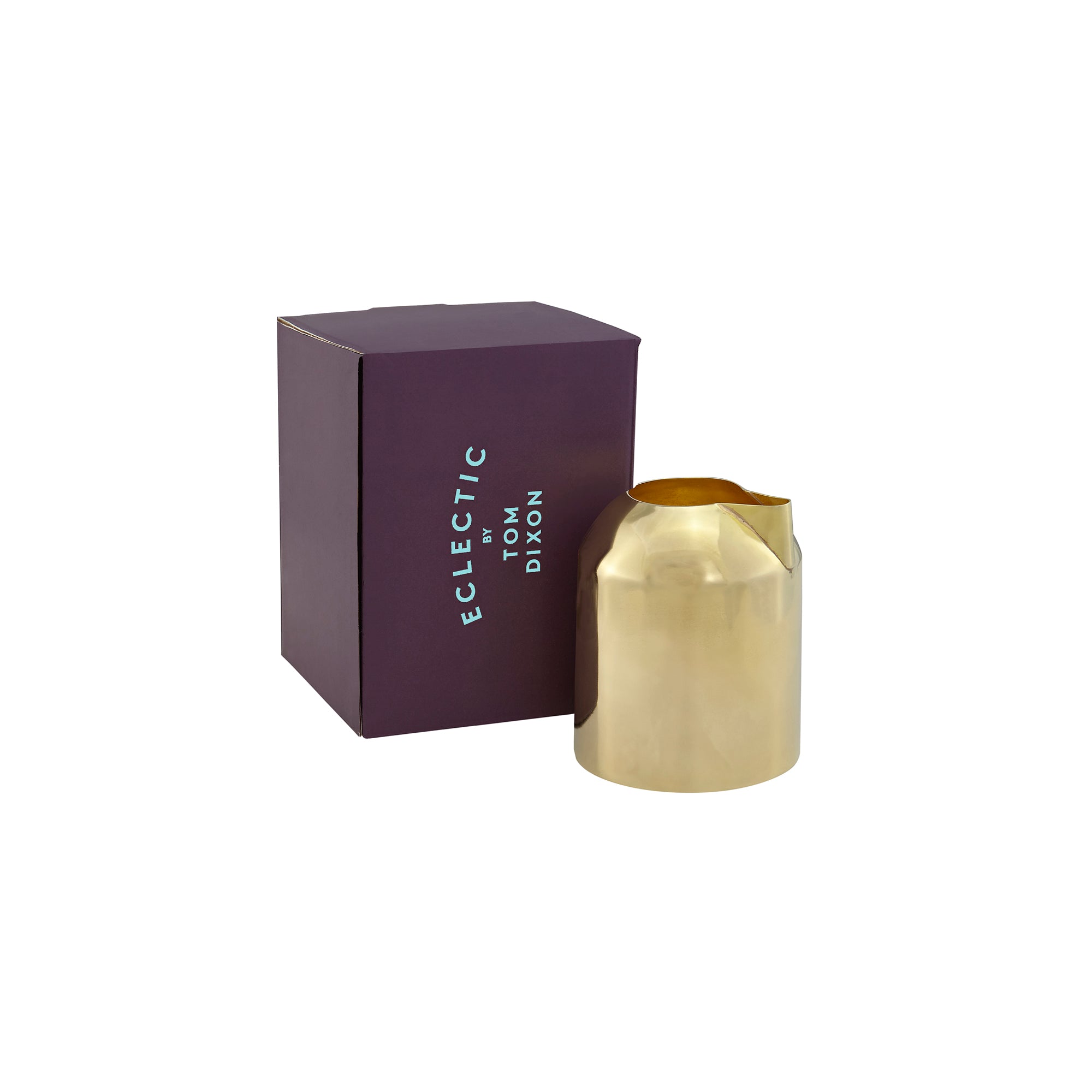 Form Milk Jug: Brass