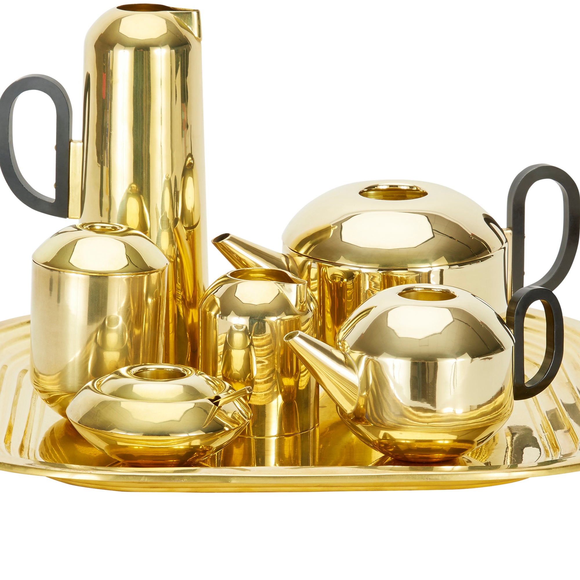 Form Milk Jug: Brass