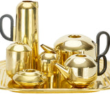 Form Milk Jug: Brass