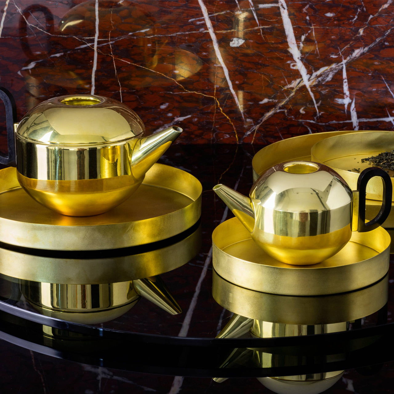 Form Milk Jug: Brass