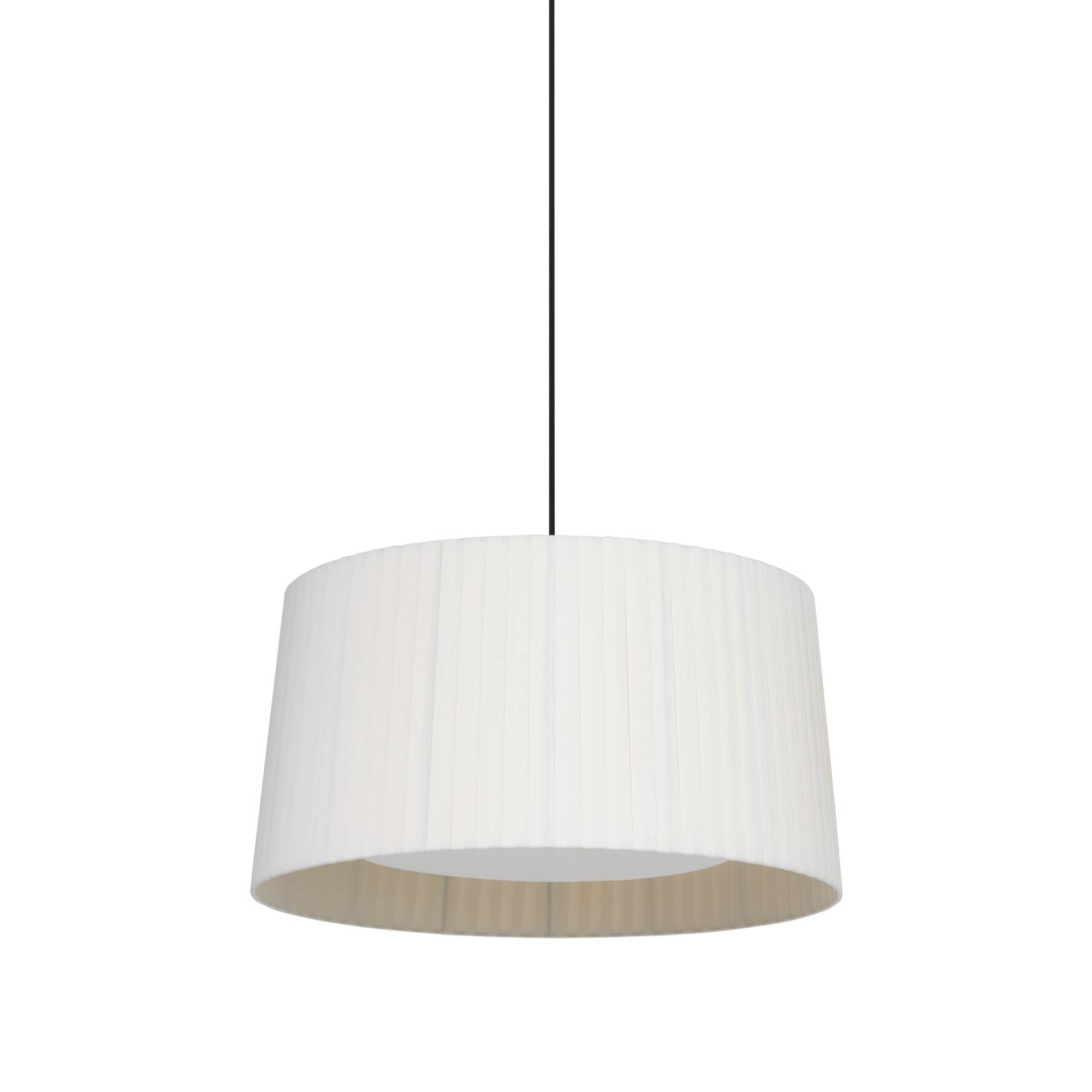 GT5 Pendant Lamp: Natural + Black