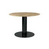 Gubi 2.0 Dining Table: Round: Small - 43.3