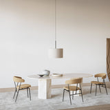 Violin Dining Chair: Fully Upholstered