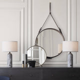 Adnet Circulaire Wall Mirror