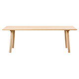 Taro Dining Table: Rectangular + Oiled Oak