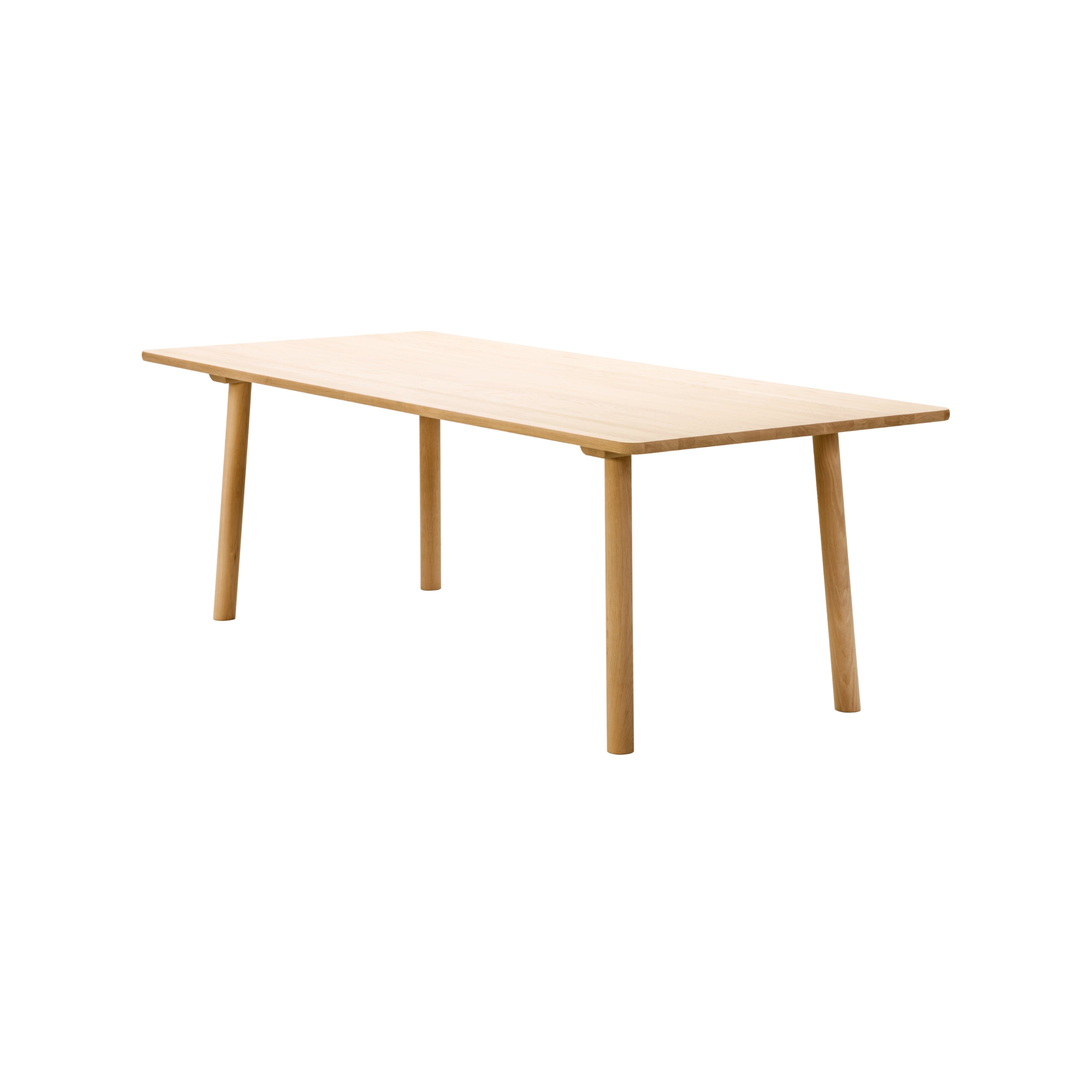 Taro Dining Table: Rectangular + Oiled Oak