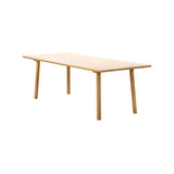Taro Dining Table: Rectangular + Oiled Oak