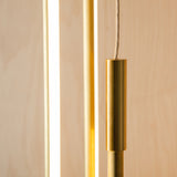 Thin Vertical Suspension Light: Large