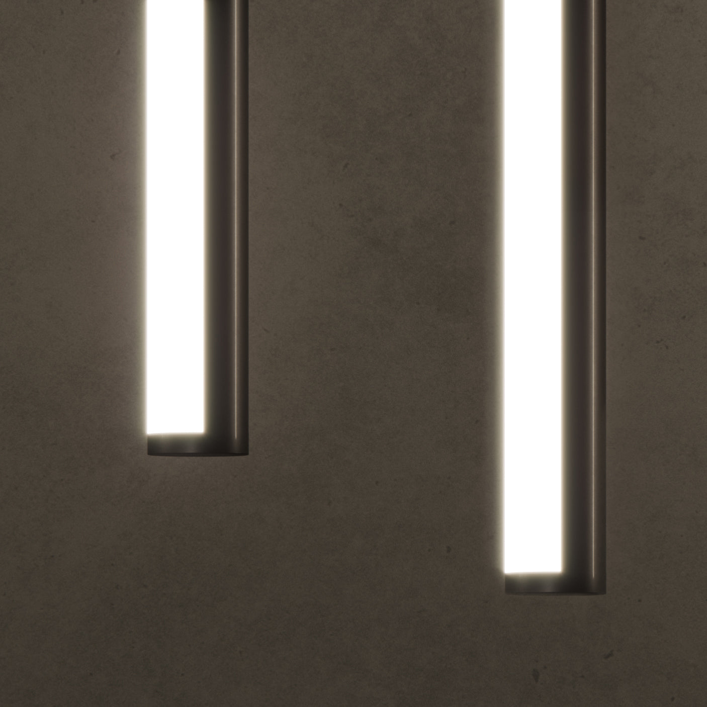 Thin Vertical Suspension Light: Large