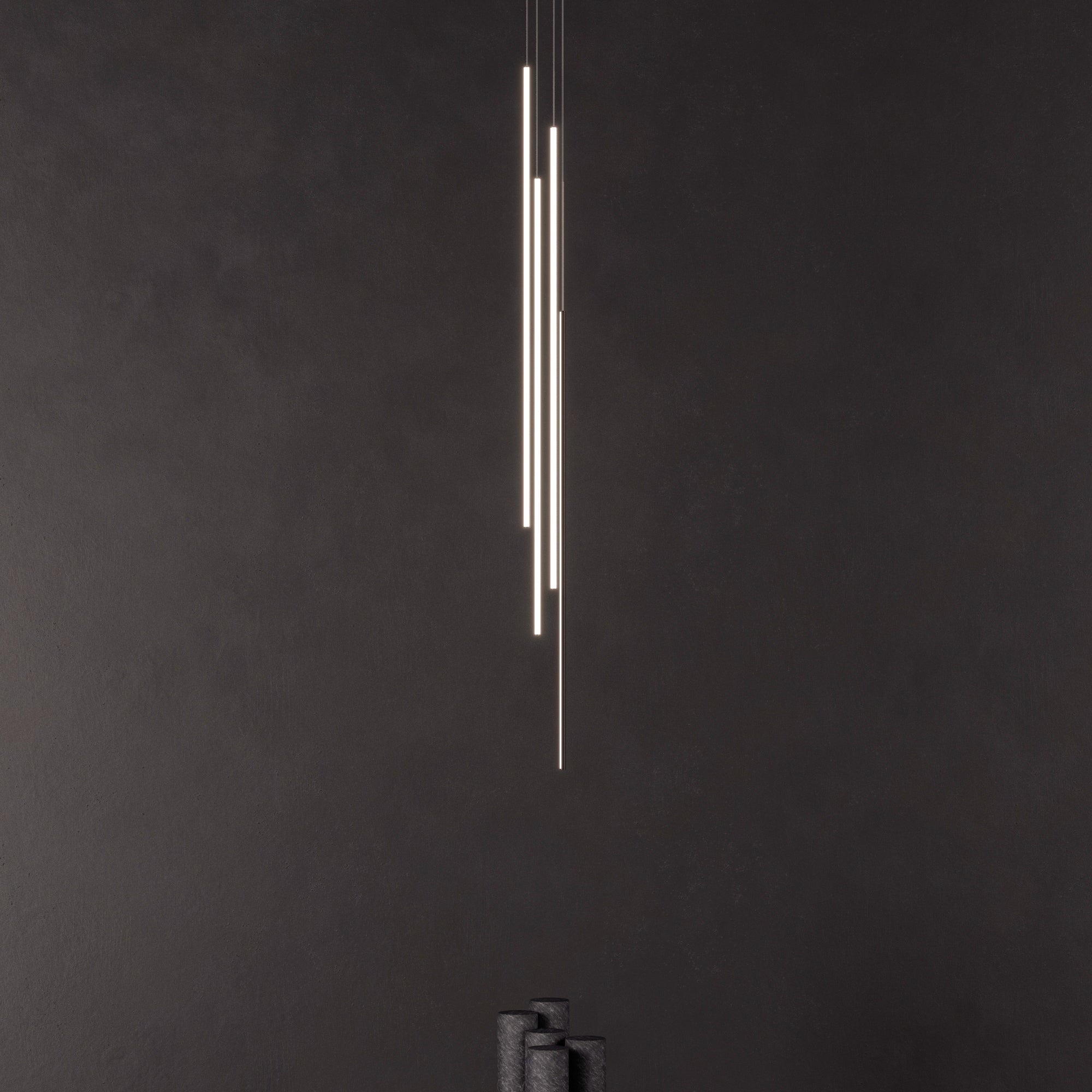 Thin Vertical Suspension Light: Medium