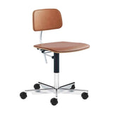 Kevi 2533 Chair: Size B + Front Upholstered + Oak Veneer + With Tilt