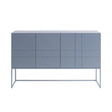 Kilt Light 137 Cabinet with Drawers: Nordic Blue