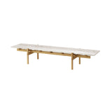 Kinuta Coffee Table: Marble N-CT01: Pure Oak