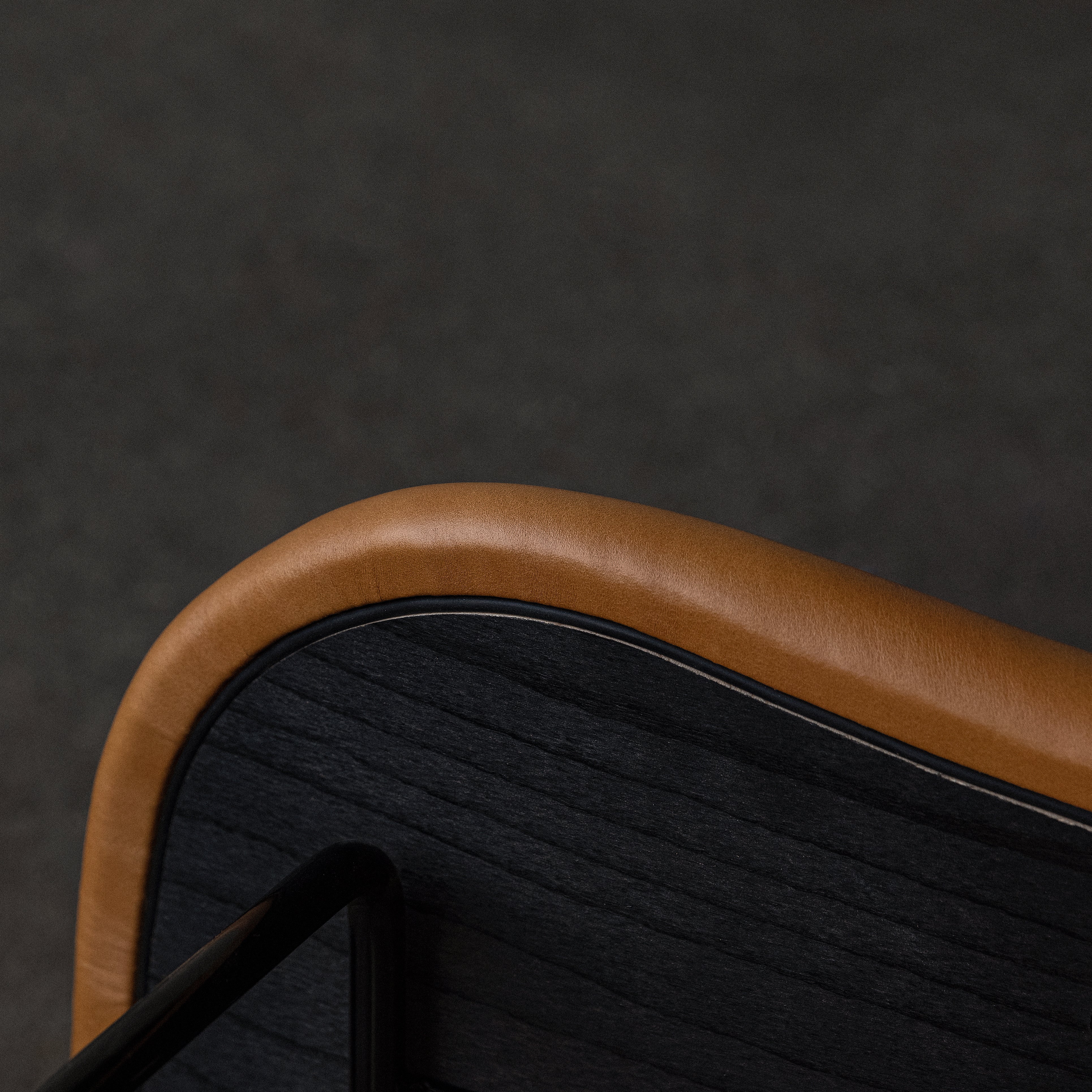 The Penguin Lounge Chair: Seat Upholstered