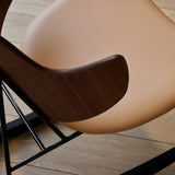 The Penguin Rocking Chair: Seat Upholstered