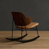 The Penguin Rocking Chair: Seat Upholstered