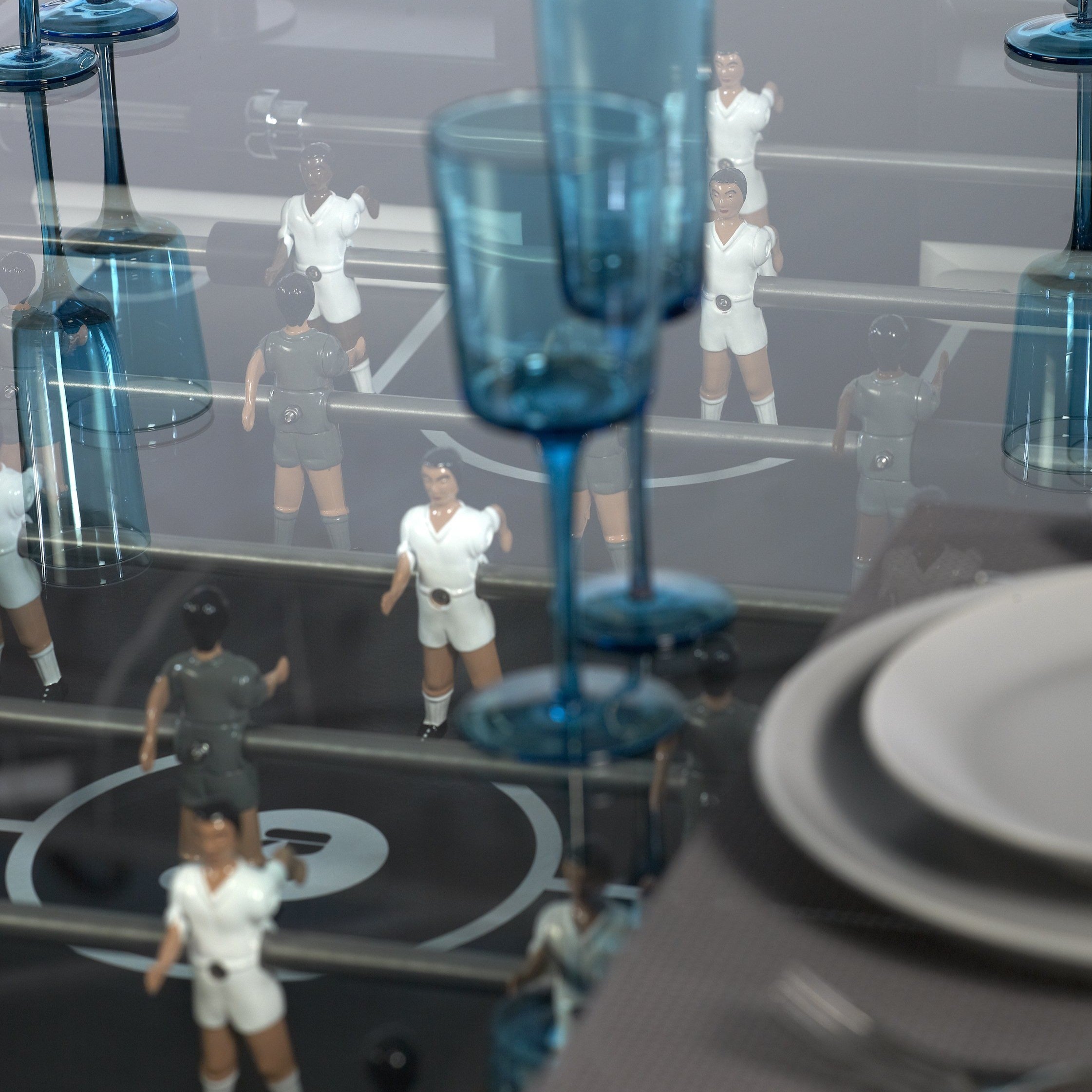 RS2 Rectangle Dining Football Table