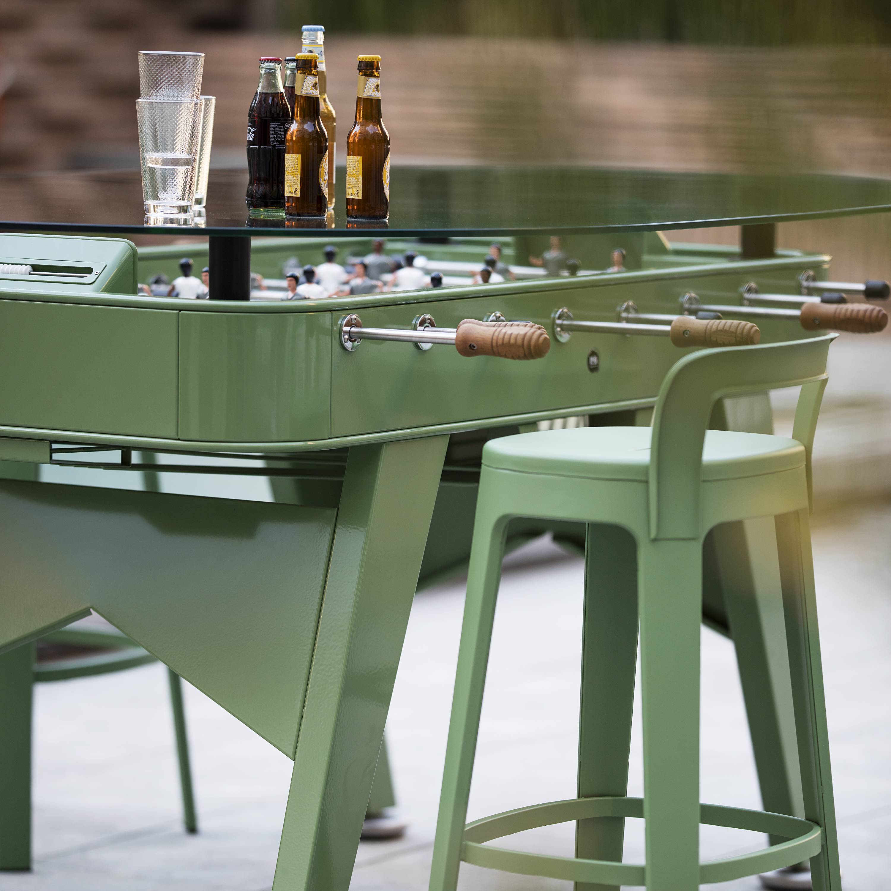 RS2 Oval Dining Football Table