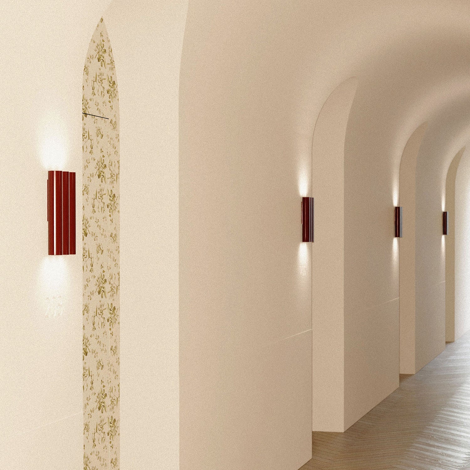Silo 3WA Wall Light: Uplight with Downlight